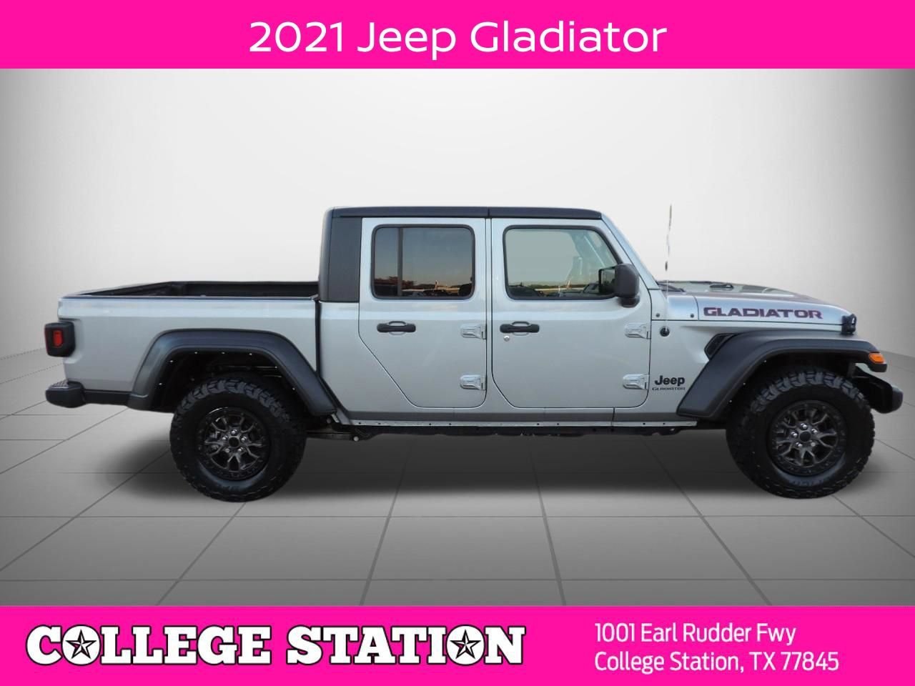 Used 2021 Jeep Gladiator Sport w/ Trailer Tow Package AWD/4WD image 2
