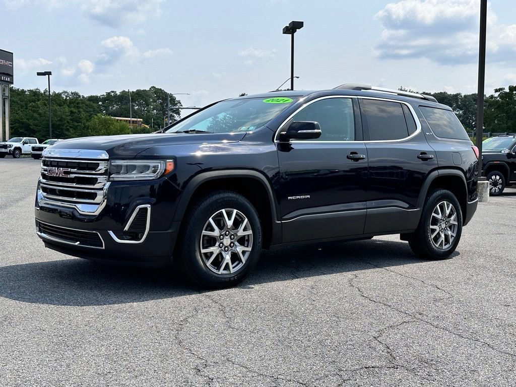 Used 2021 GMC Acadia SLT w/ Premium Package AWD/4WD image 2
