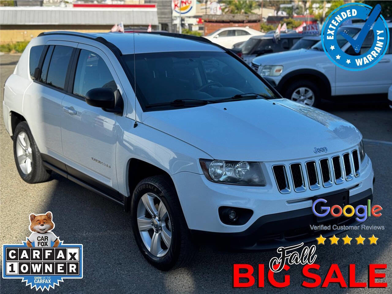 Used 2014 Jeep Compass Sport w/ Power Value Group image 1