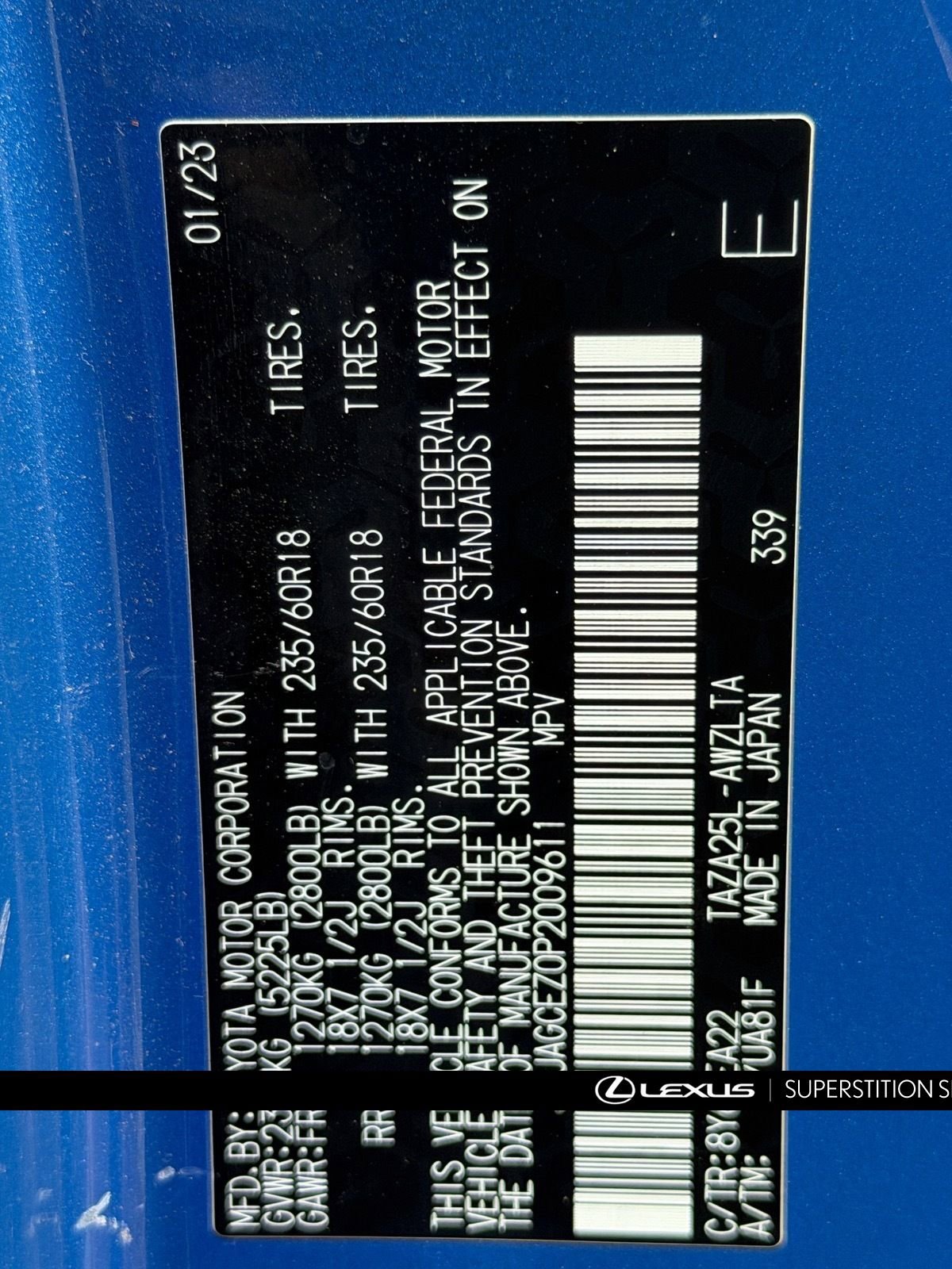 Certified 2023 Lexus NX 350 AWD w/ Cold Area Package image 14