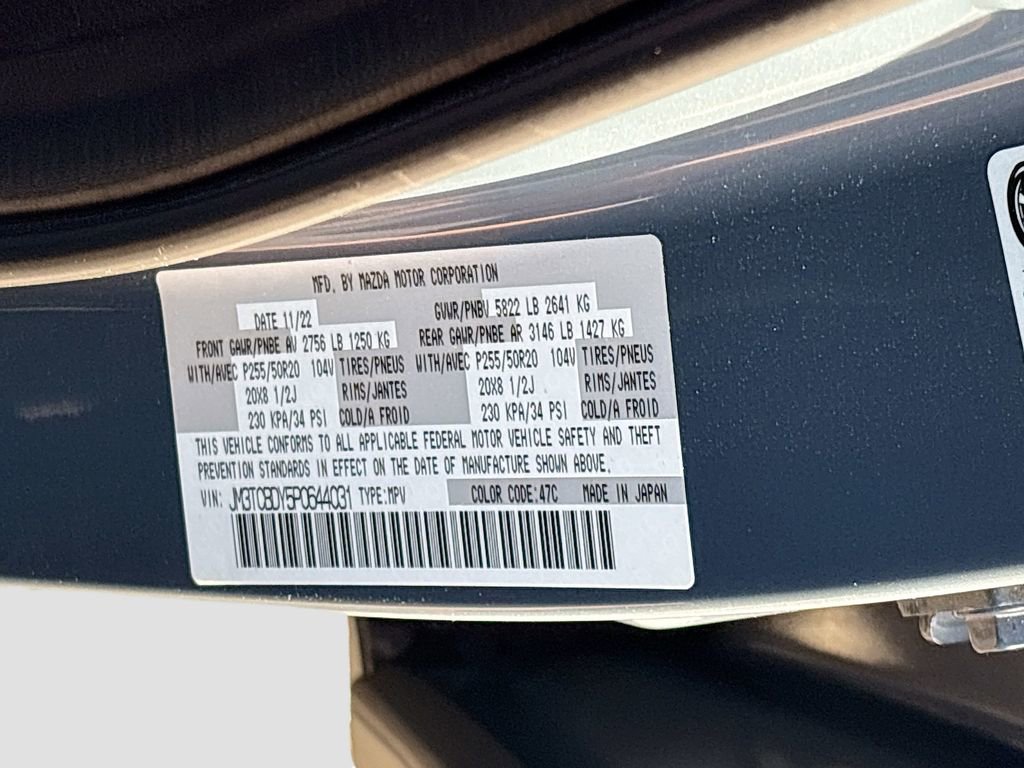 Used 2023 MAZDA CX-9 Carbon Edition image 35