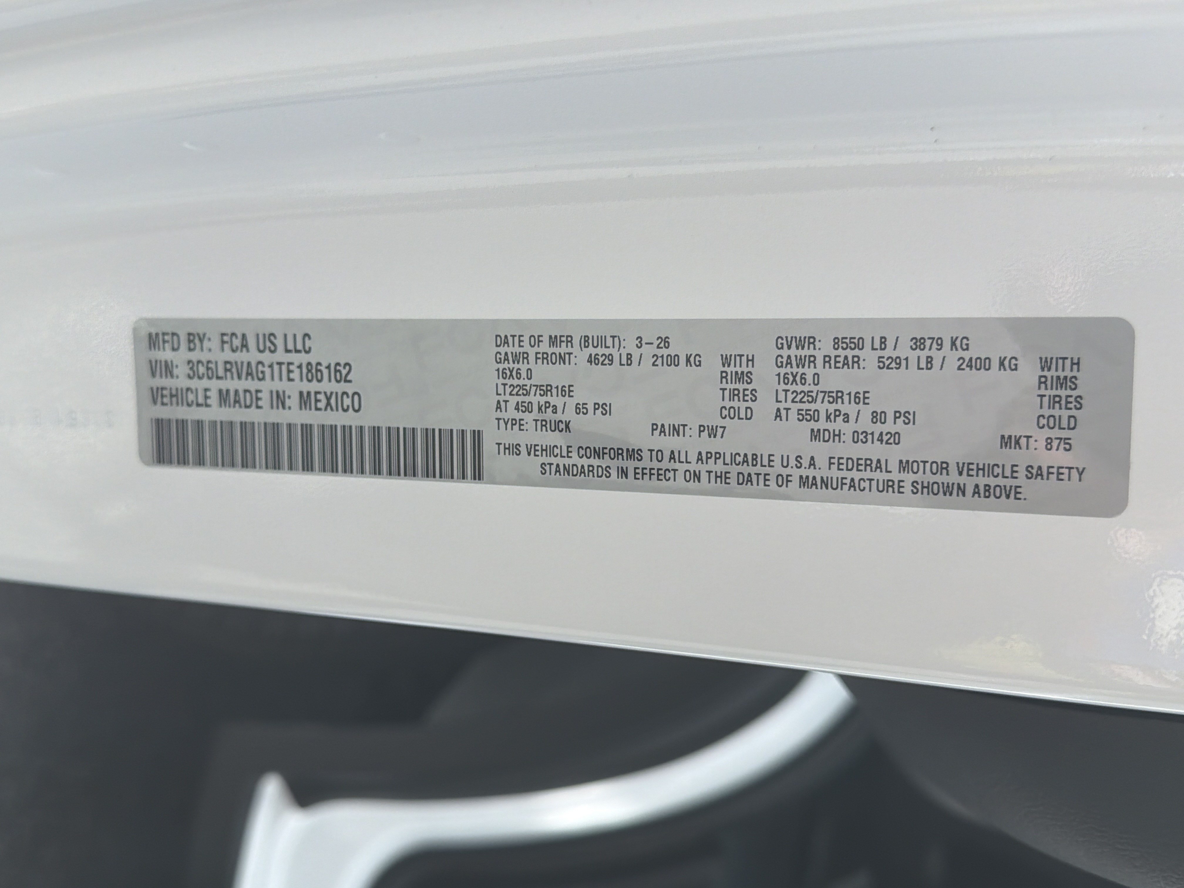 New 2026 RAM ProMaster 1500 w/ Safety Group FWD image 32