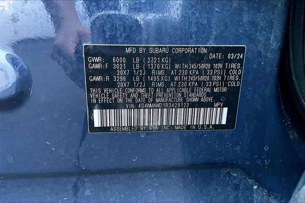 Used 2024 Subaru Ascent Touring AWD/4WD image 17