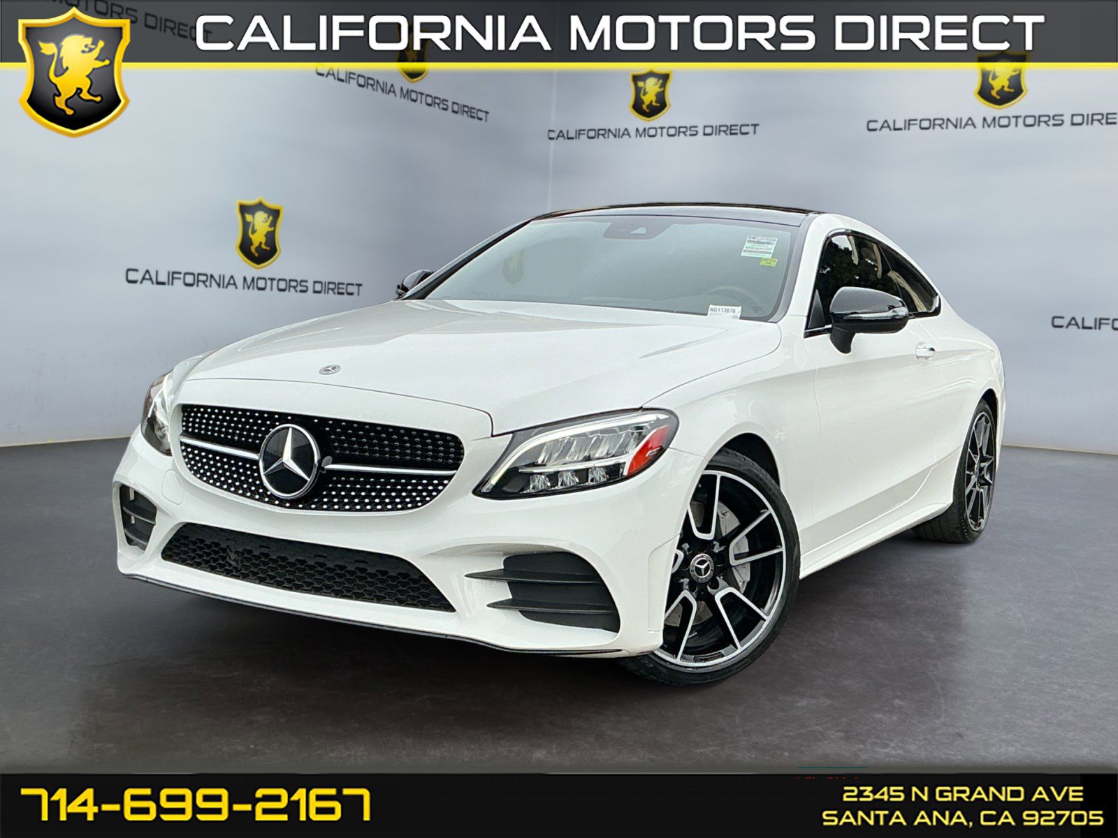 Used 2022 Mercedes-Benz C 300 Coupe w/ AMG Line
