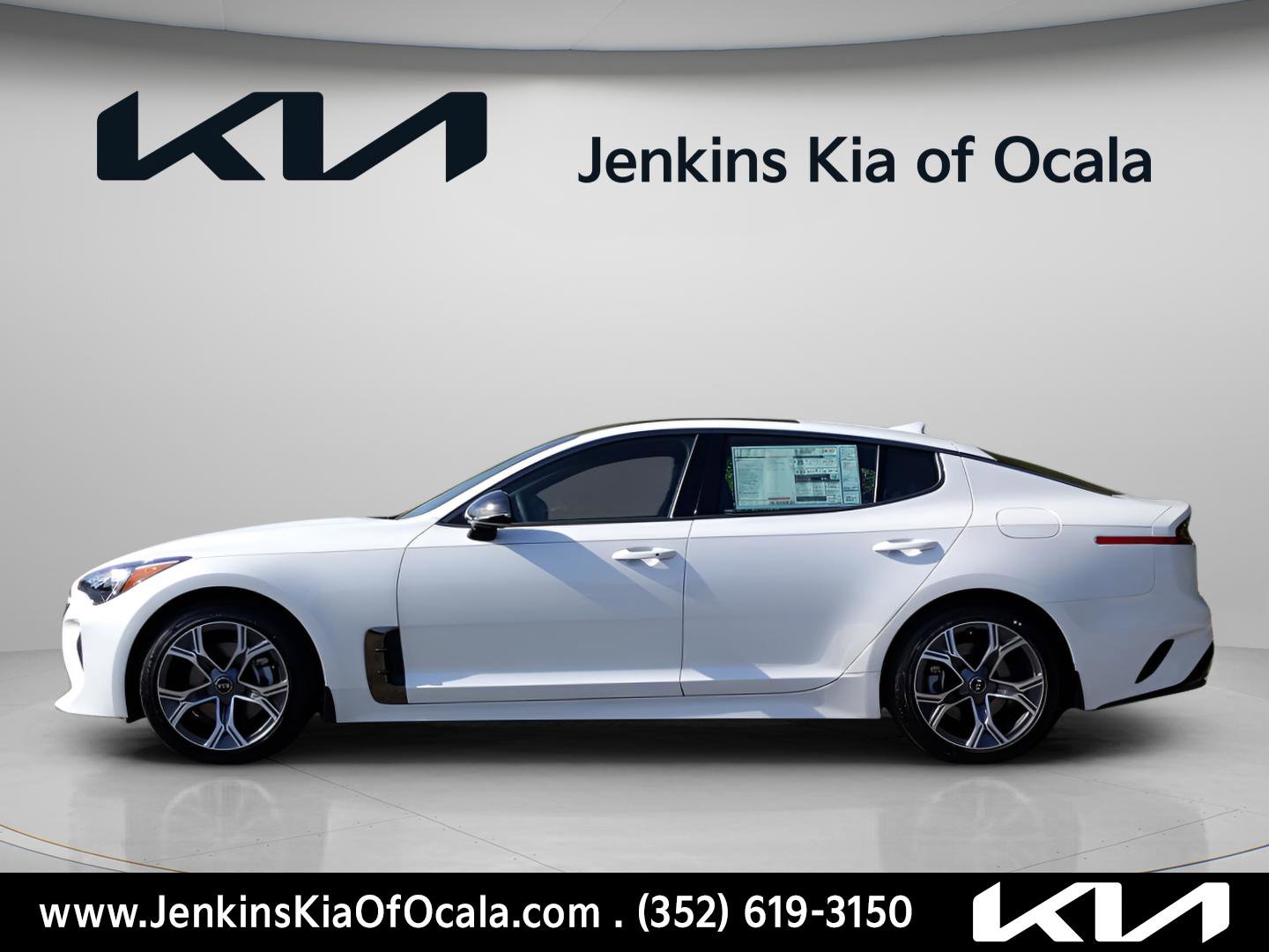 Certified 2021 Kia Stinger GT-Line w/ Sun & Sound Package RWD image 6