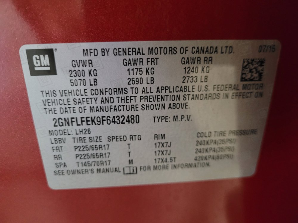 Used 2015 Chevrolet Equinox LT AWD/4WD image 33