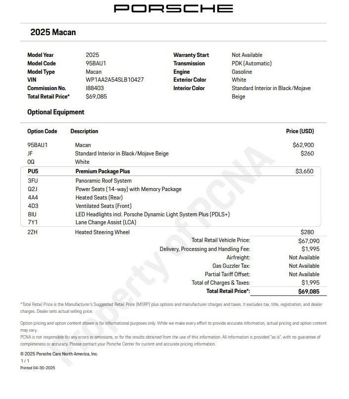 Certified 2025 Porsche Macan image 6