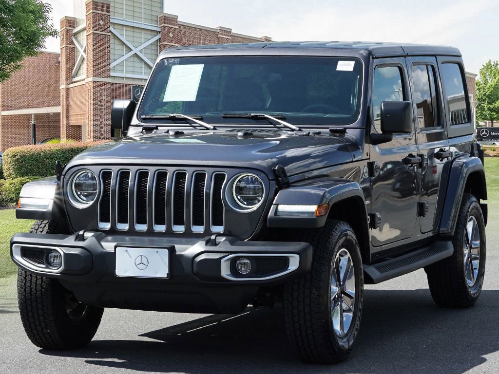 Used 2022 Jeep Wrangler Unlimited Sahara w/ LED Lighting Group image 4