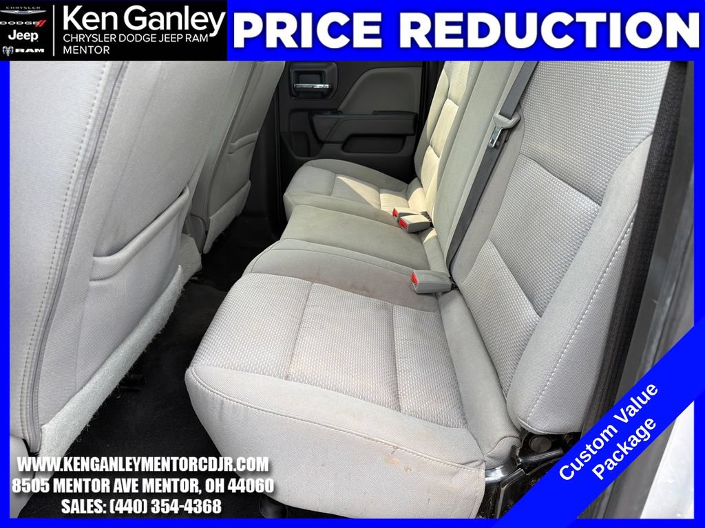 Used 2018 Chevrolet Silverado 1500 Custom w/ Custom Value Package AWD/4WD image 19