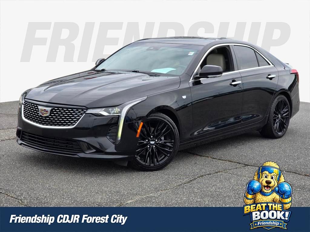 Used 2023 Cadillac CT4 Premium Luxury w/ Climate Package RWD image 1