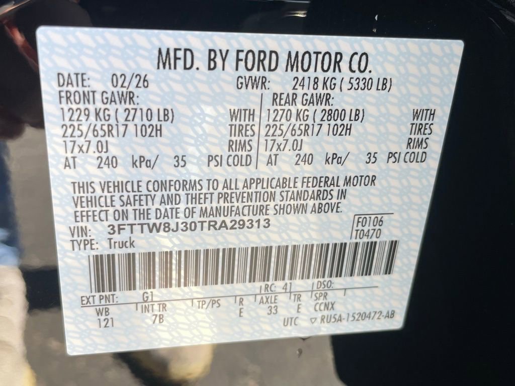 New 2026 Ford Maverick XLT w/ Equipment Group 301A AWD/4WD image 43
