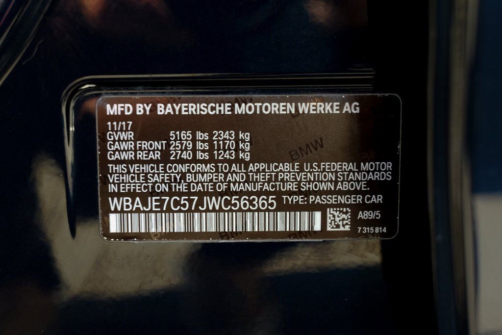 Used 2018 BMW 540i xDrive image 53