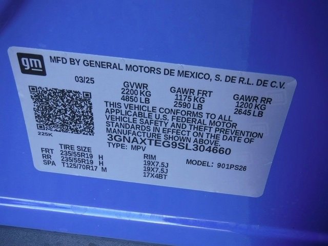 Used 2025 Chevrolet Equinox RS image 57