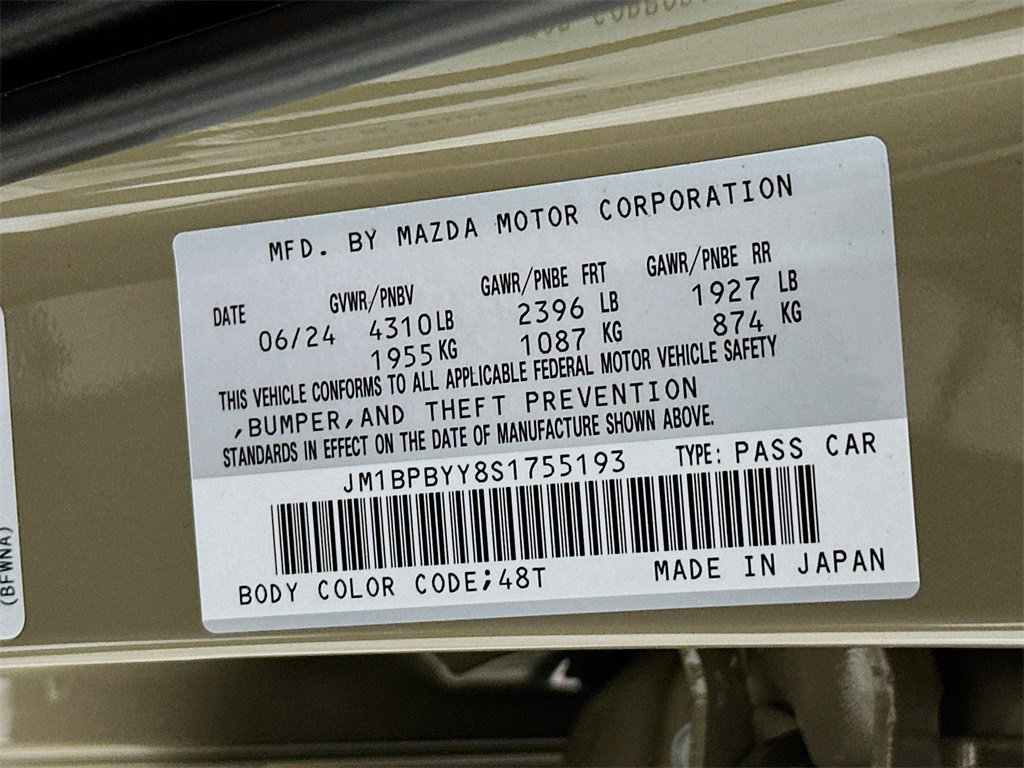 New 2025 MAZDA MAZDA3 Carbon image 27