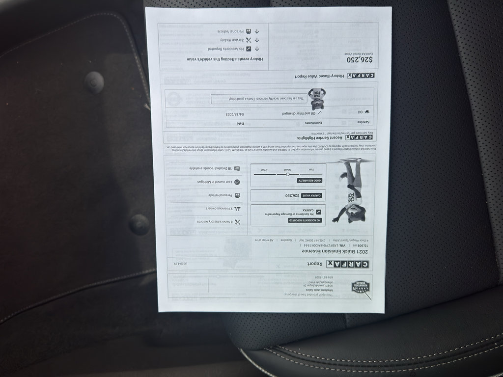 Used 2021 Buick Envision Essence w/ Technology Package I image 21