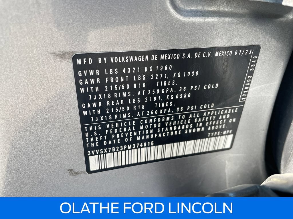 Used 2023 Volkswagen Taos SE FWD image 22