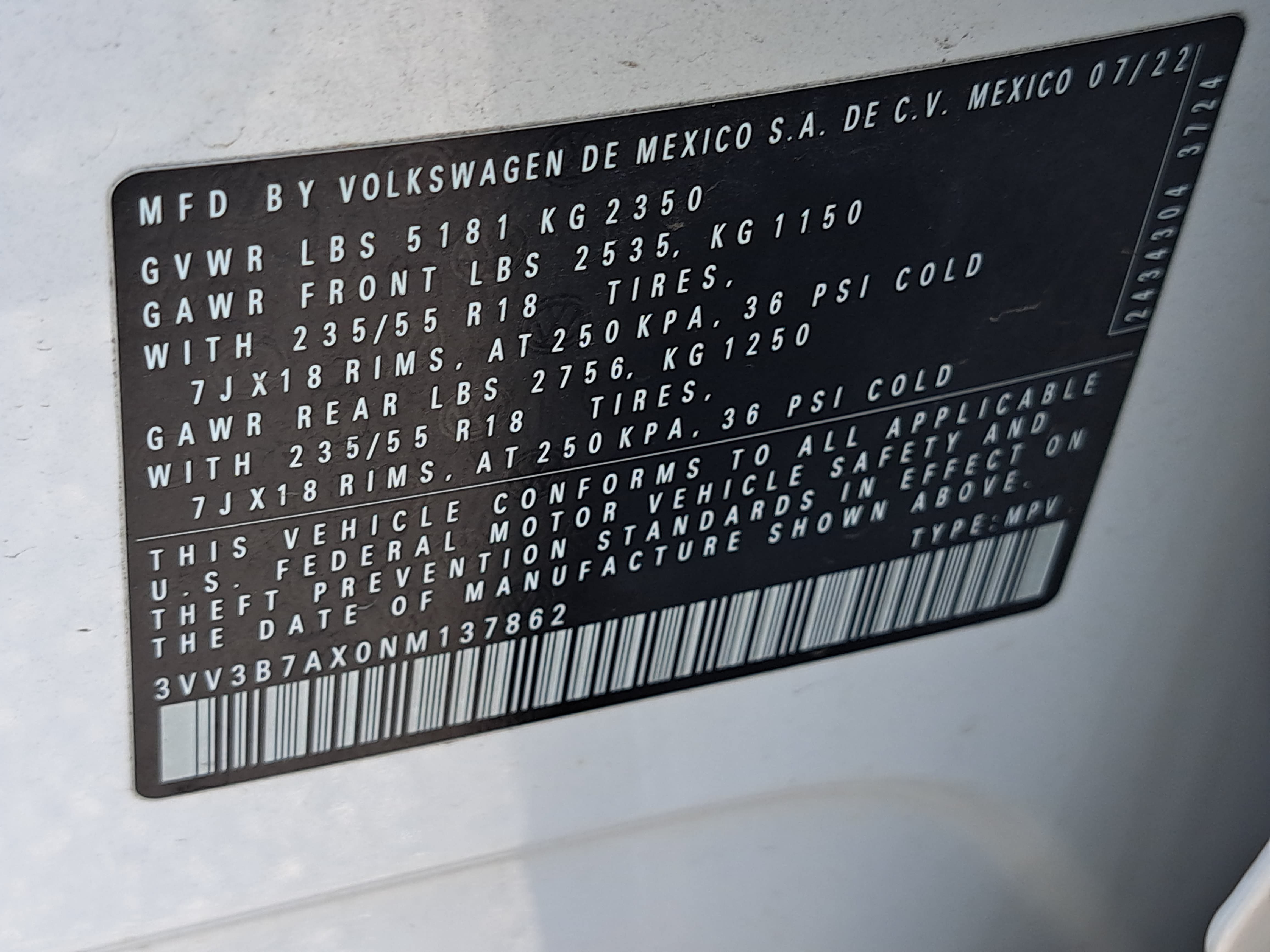 Used 2022 Volkswagen Tiguan SE FWD image 36