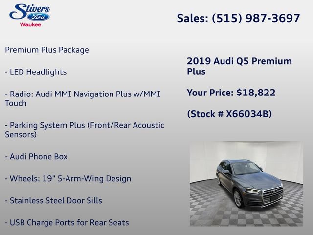 Used 2019 Audi Q5 2.0T Premium Plus AWD/4WD image 21