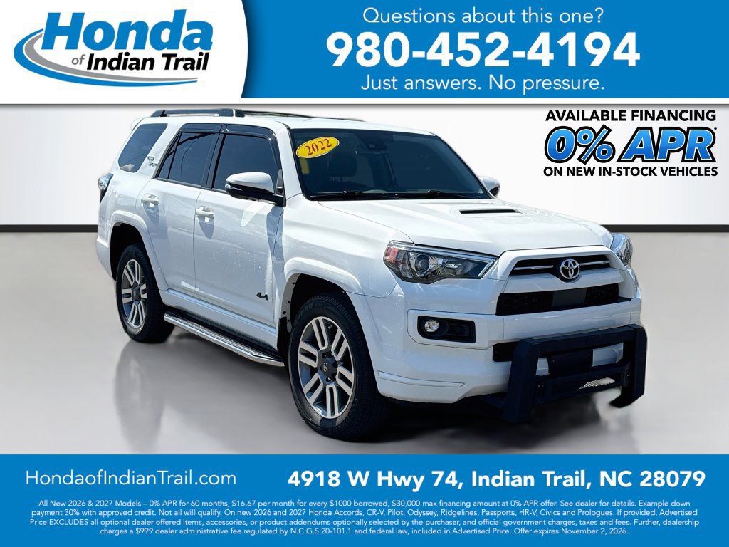 Used 2022 Toyota 4Runner TRD Sport w/ Technology Package AWD/4WD 360° Tour