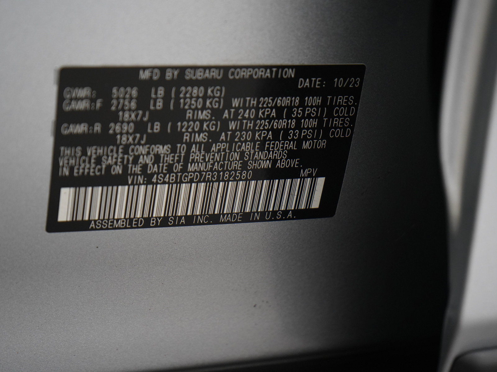 Used 2024 Subaru Outback Touring XT w/ Popular Package #2 AWD/4WD image 30