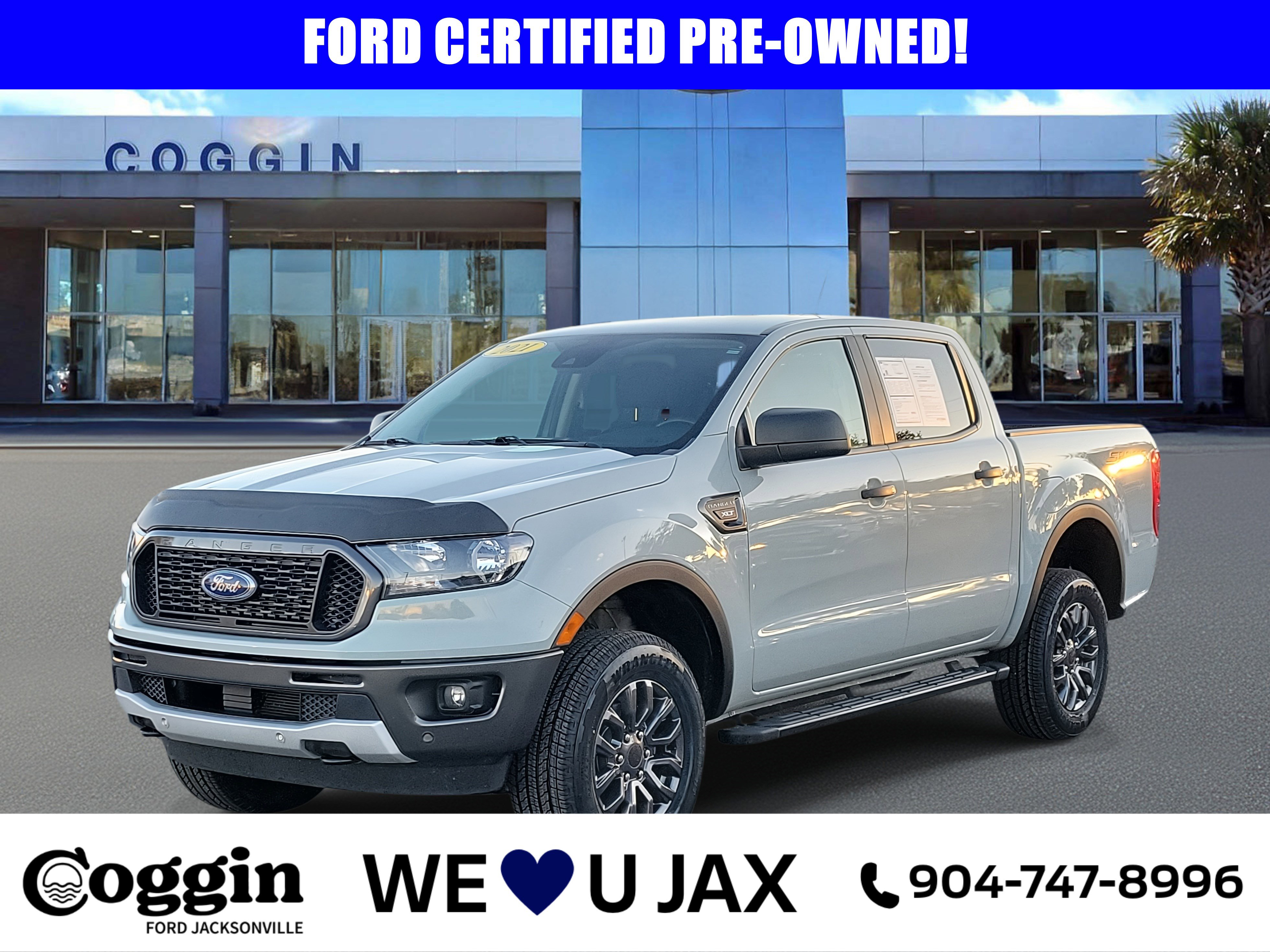 Certified 2021 Ford Ranger XLT w/ Equipment Group 301A Mid