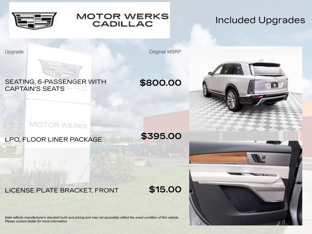 New 2026 Cadillac Vistiq Luxury w/ LPO, Floor Liner Package AWD/4WD image 9