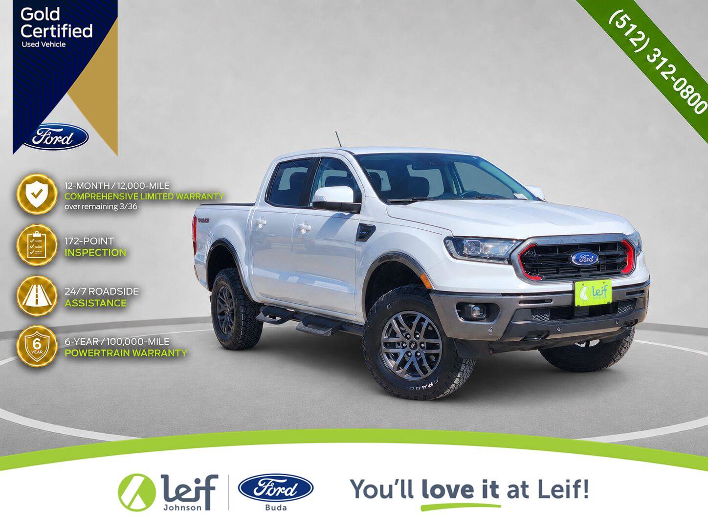 Used 2023 Ford Ranger Lariat w/ Tremor Off-Road Package