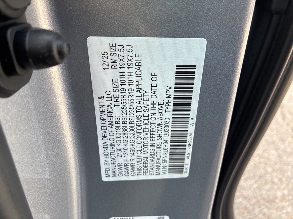 New 2026 Honda Odyssey Elite image 27