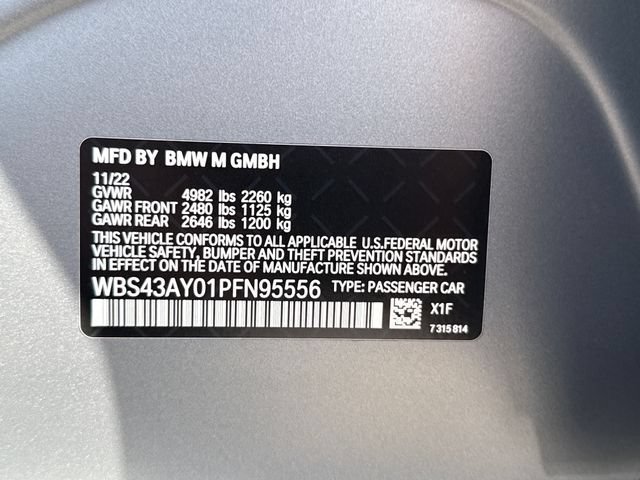 Certified 2023 BMW M3 Competition w/ Executive Package AWD/4WD image 29