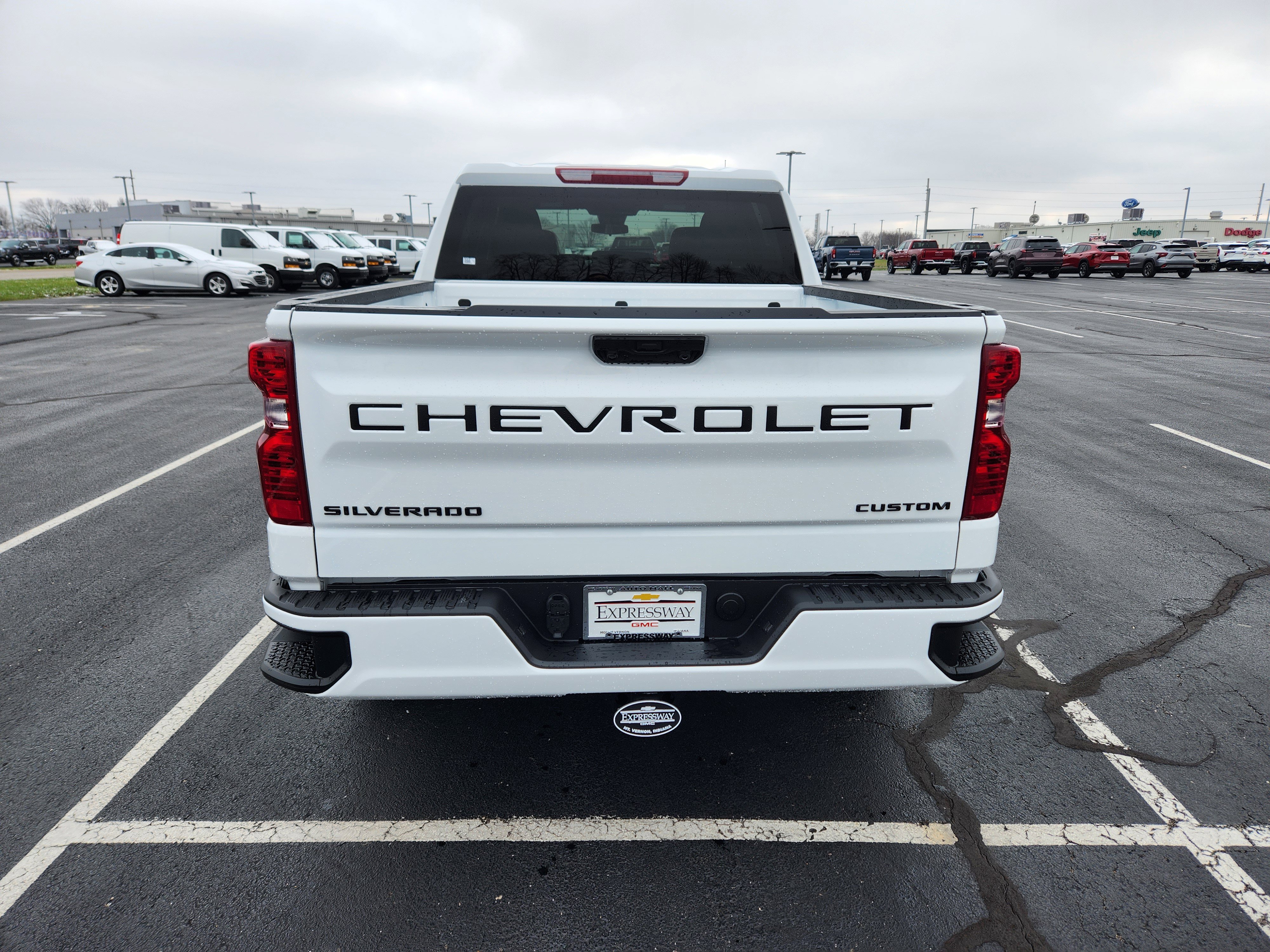 New 2026 Chevrolet Silverado 1500 Custom w/ Turbomax Blackout Package image 4