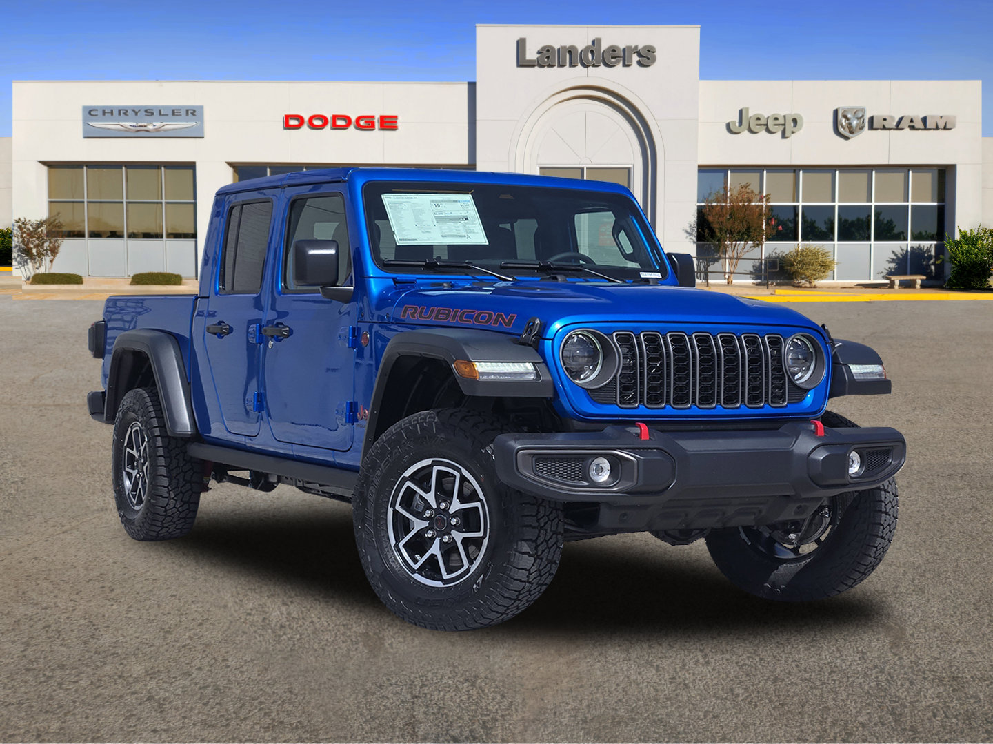 New 2026 Jeep Gladiator Rubicon w/ Steel Power Dome Hood Package