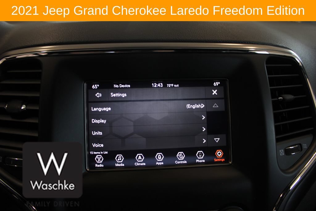 Used 2021 Jeep Grand Cherokee Freedom Edition AWD/4WD image 53