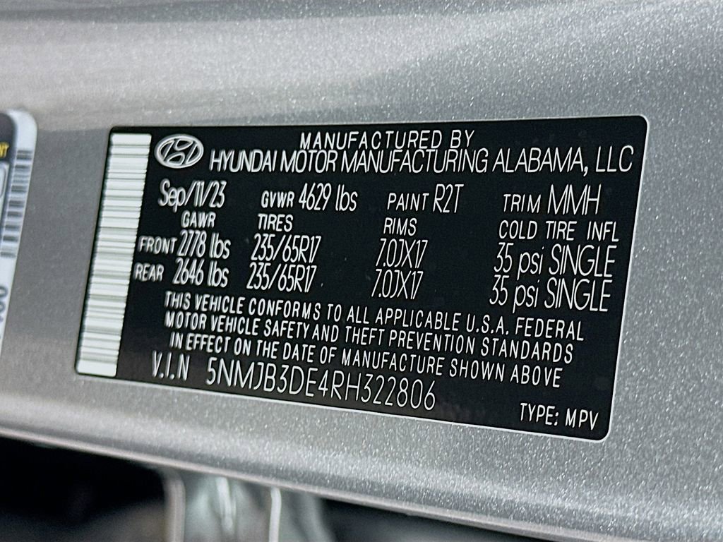 Certified 2024 Hyundai Tucson SEL FWD image 31