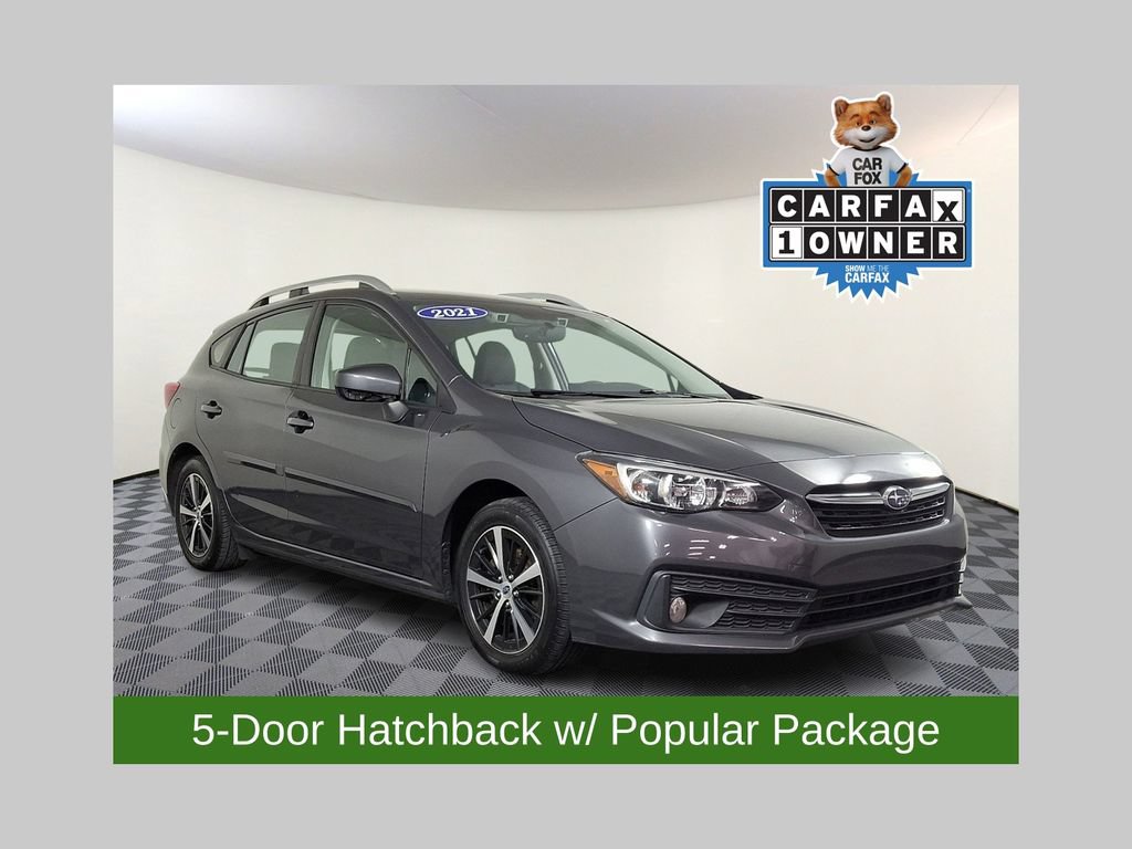 Used 2021 Subaru Impreza 2.0i Premium w/ Popular Package #2 AWD/4WD image 1