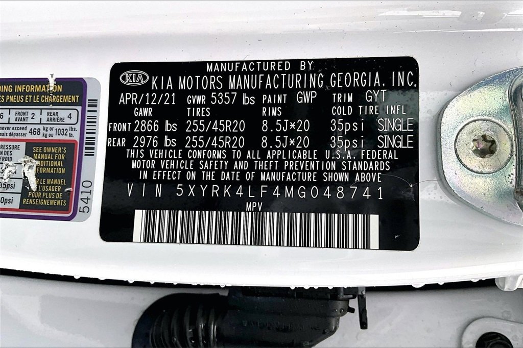 Used 2021 Kia Sorento SX image 29