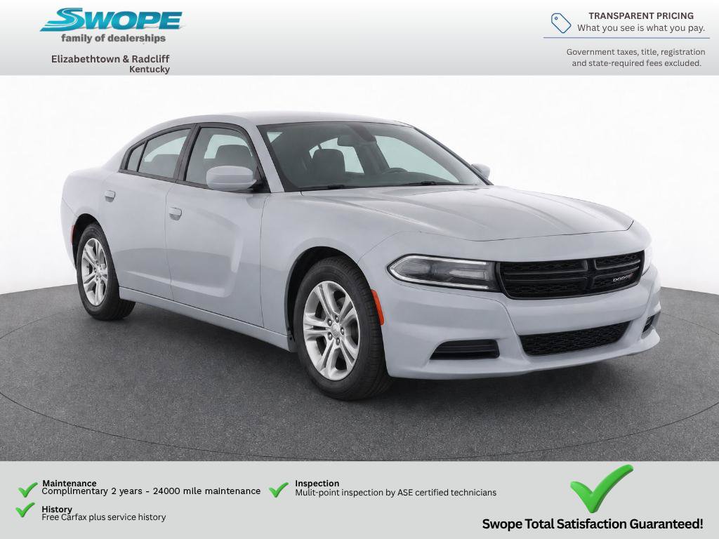 Used 2021 Dodge Charger SXT w/ Leather Interior Group RWD image 2