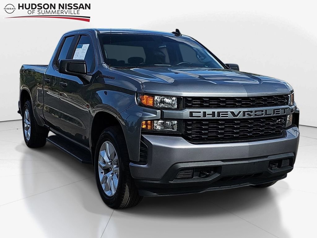 Used 2021 Chevrolet Silverado 1500 Custom w/ LPO, Dark Essentials Package