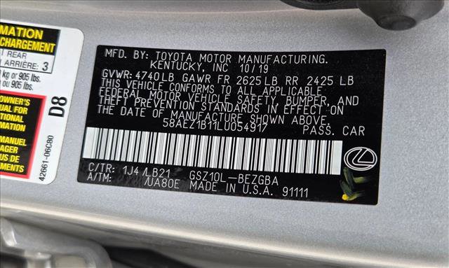 Used 2020 Lexus ES 350 w/ Accessory Package 2 FWD image 25