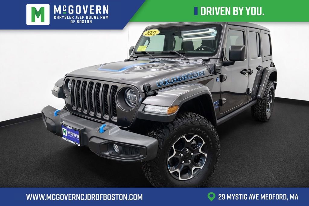 Used 2022 Jeep Wrangler Unlimited Rubicon 4xe w/ Cold Weather Group