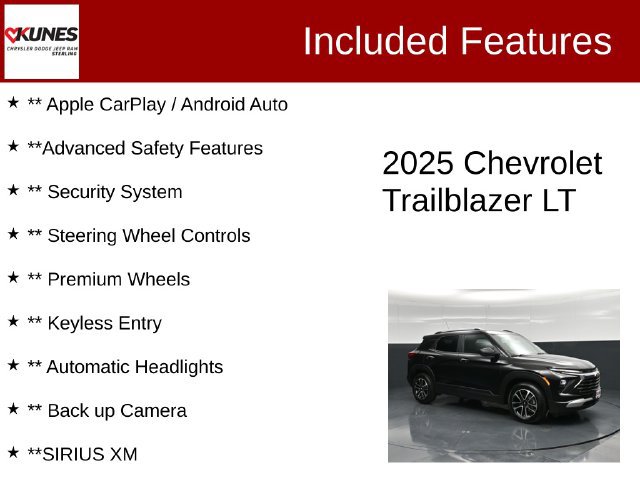 Used 2025 Chevrolet TrailBlazer LT FWD image 2
