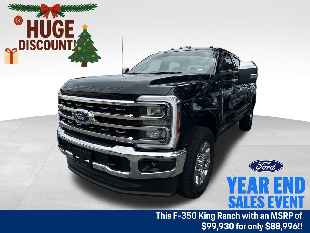 New 2025 Ford F350 King Ranch w/ Chrome Package