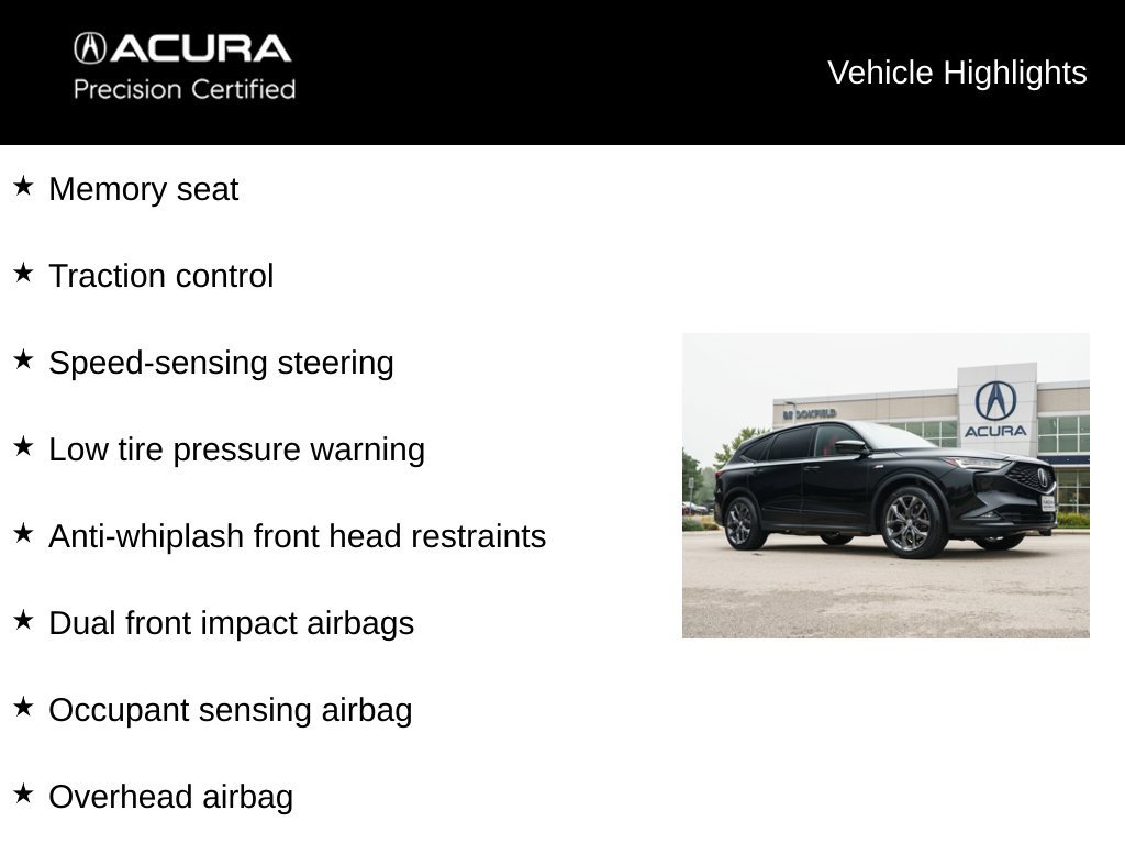 Certified 2022 Acura MDX A-Spec AWD/4WD image 9