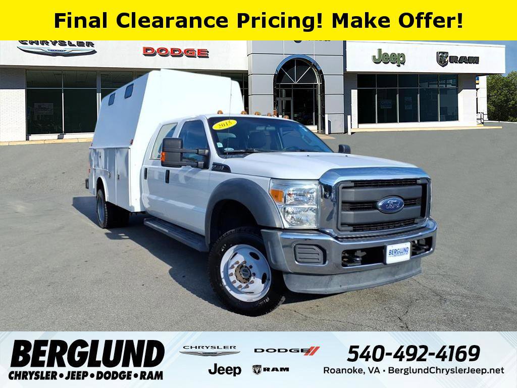 Used 2015 Ford F550 4x4 Crew Cab Super Duty