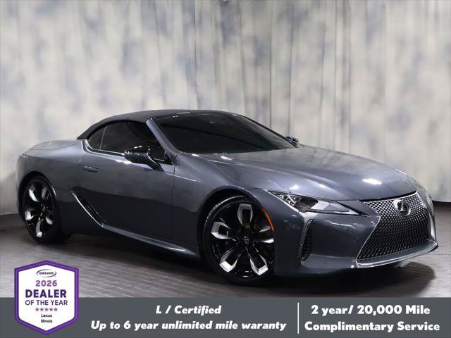 Certified 2024 Lexus LC 500 Convertible w/ Touring Package RWD image 1