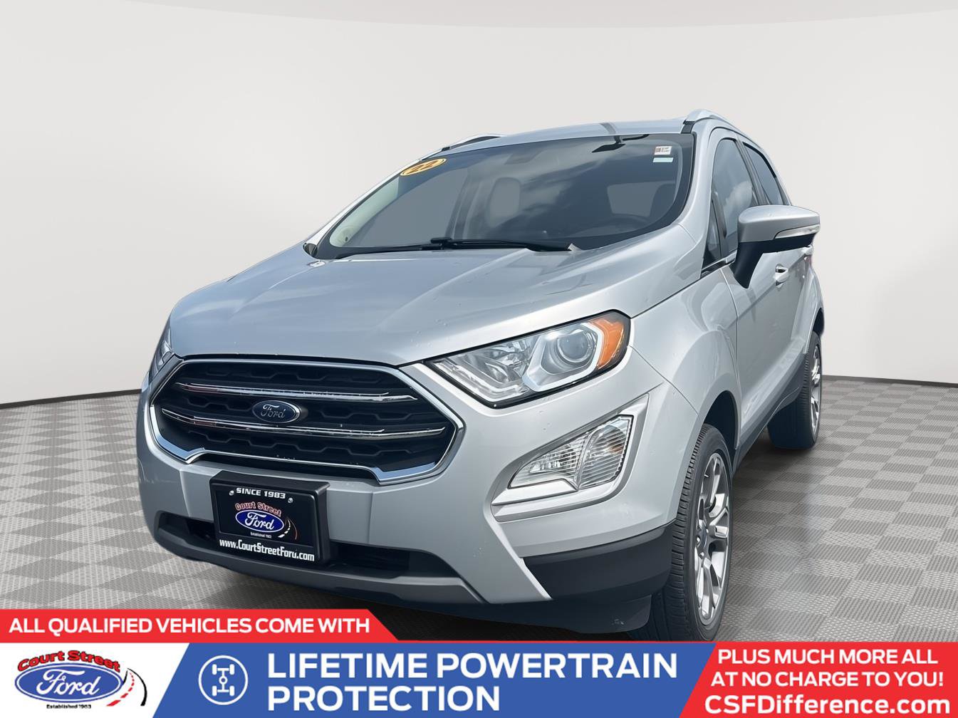 Used 2022 Ford EcoSport Titanium w/ Interior Protection Package