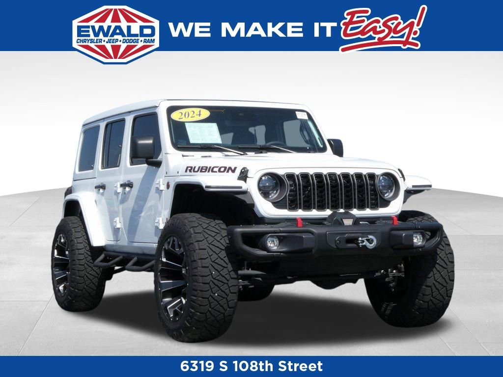 Used 2024 Jeep Wrangler Unlimited Rubicon w/ XTREMEE 35" Tire Package