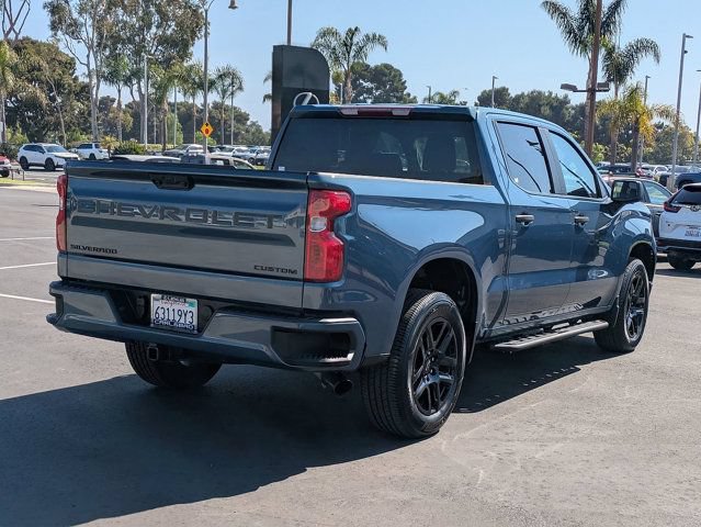 Used 2024 Chevrolet Silverado 1500 Custom w/ Dark Appearance Package RWD image 5