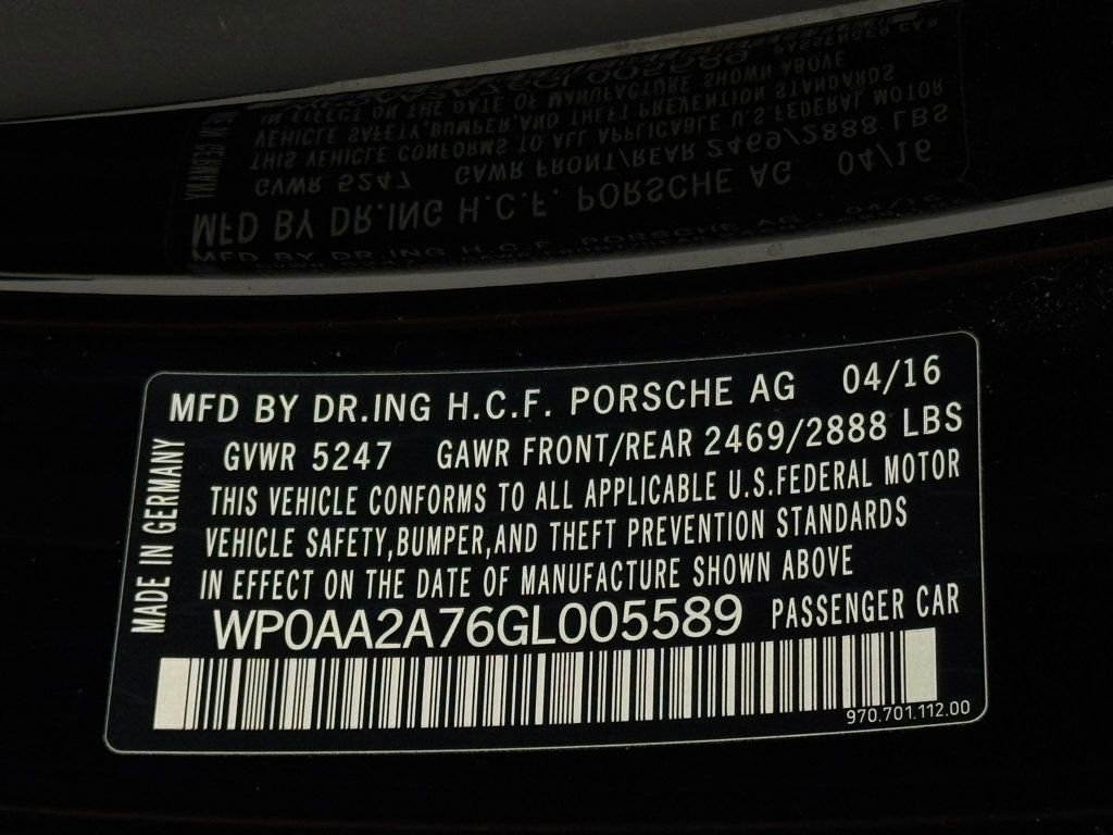 Used 2016 Porsche Panamera Edition image 77