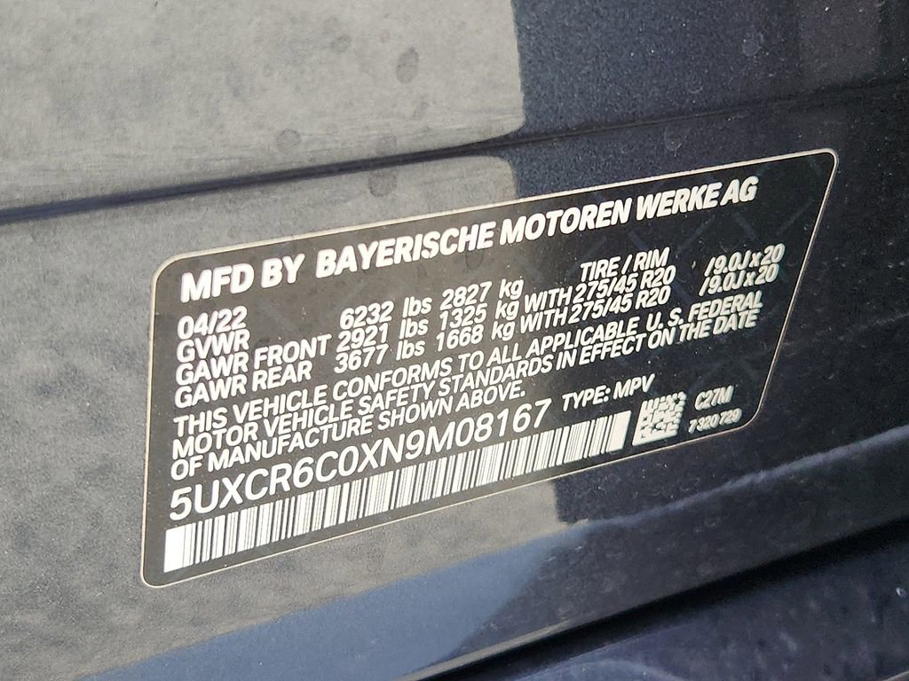 Used 2022 BMW X5 xDrive40i w/ M Sport Package image 26