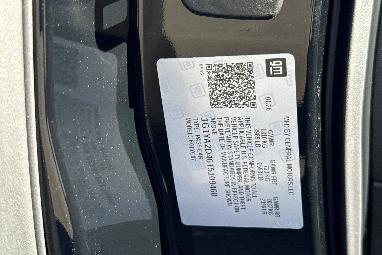 New 2026 Chevrolet Corvette Stingray Coupe w/ 1LT image 36